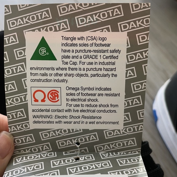 Men’s Dakota steel toe shoes - Picture 5 of 5